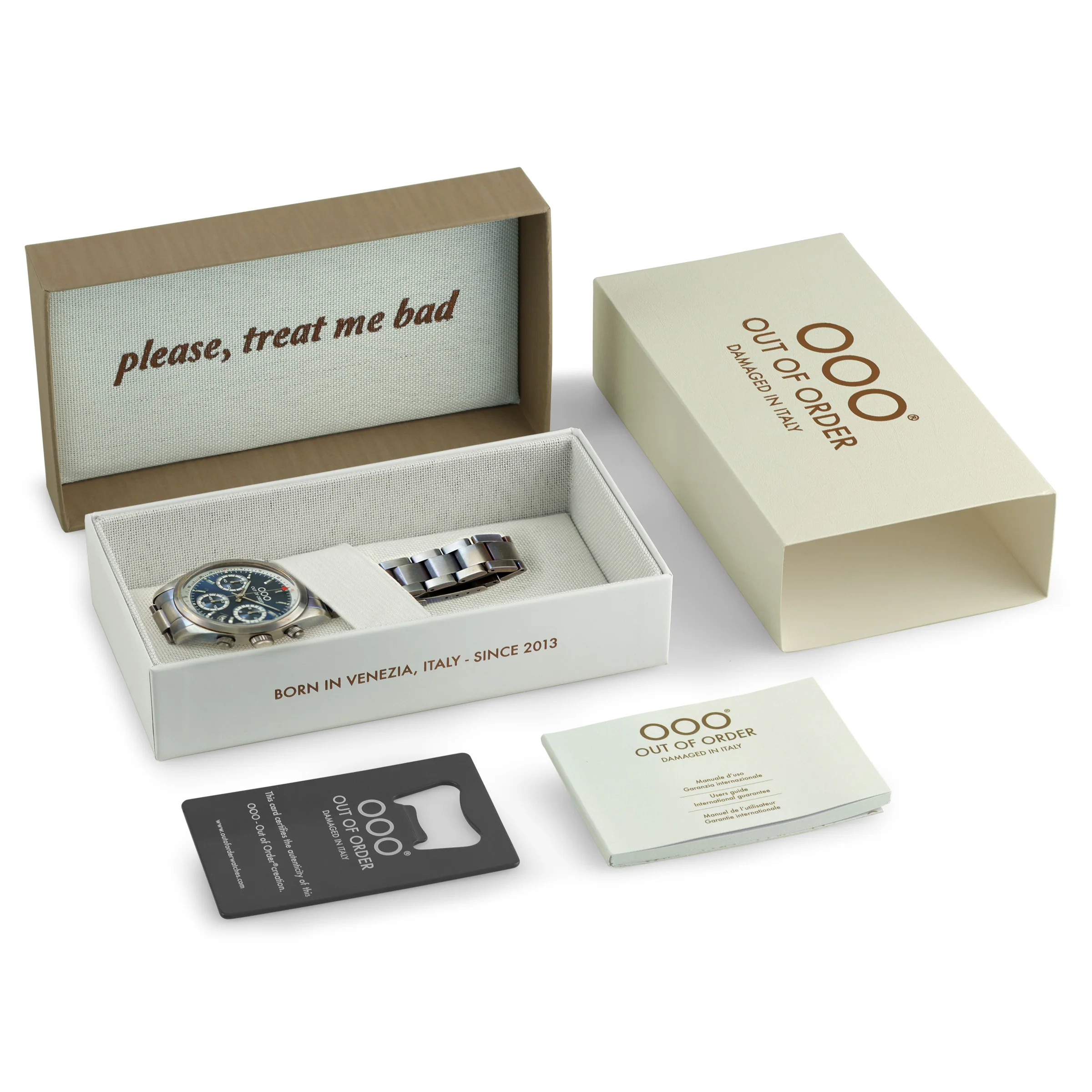 BLUE SPORTY CRONOGRAFO - STAINLESS STEEL - Image 5