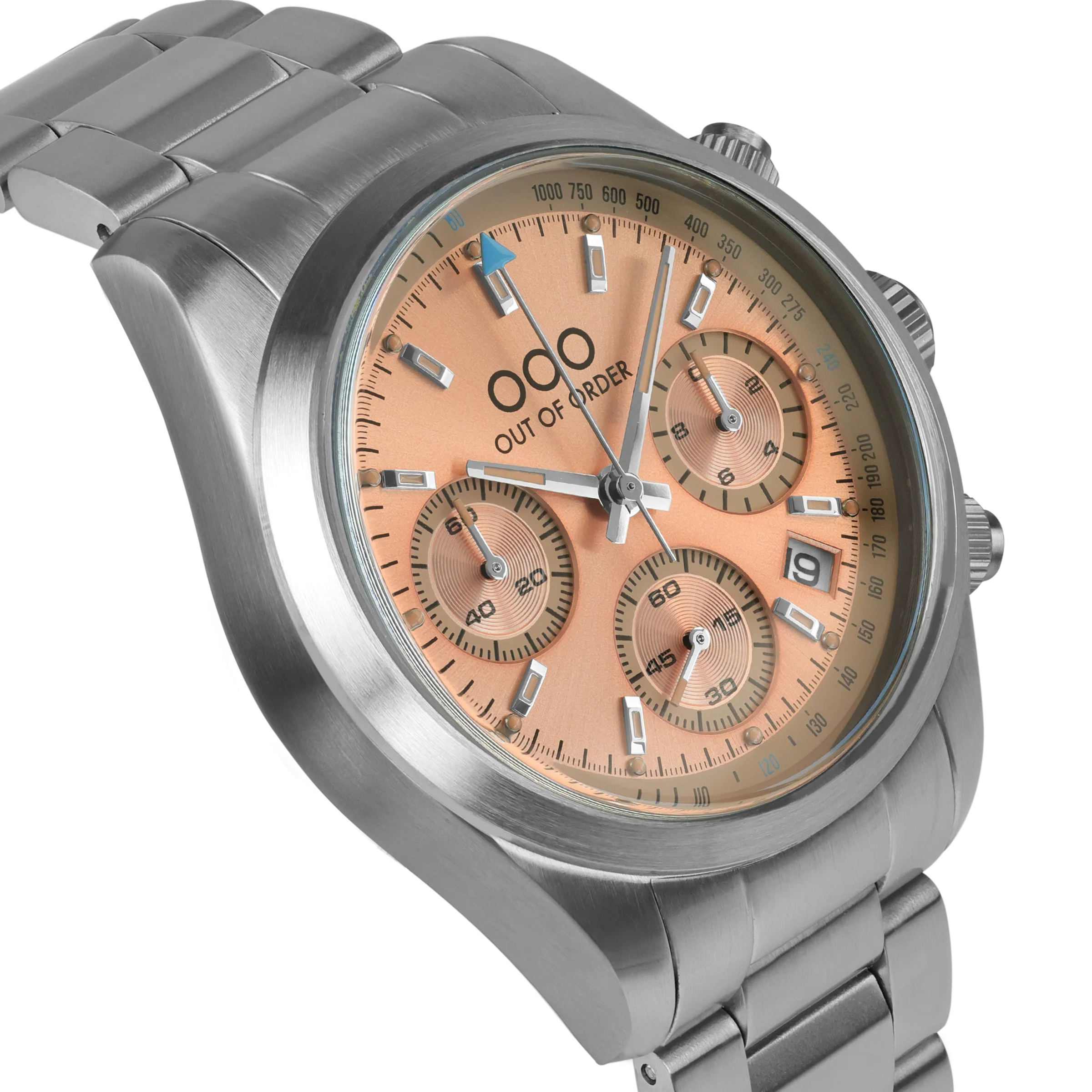 PEACH SPORTY CRONOGRAFO - STAINLESS STEEL ULTRA BRUSHED - Image 3