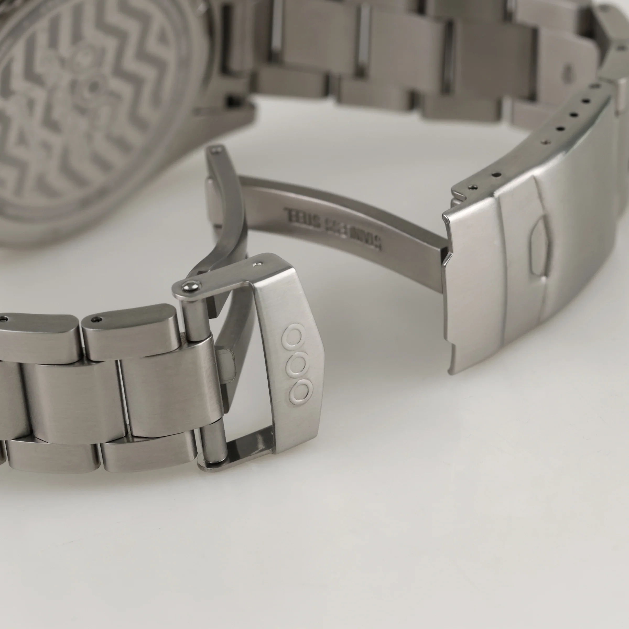 PEACH SPORTY CRONOGRAFO - STAINLESS STEEL ULTRA BRUSHED - Image 5