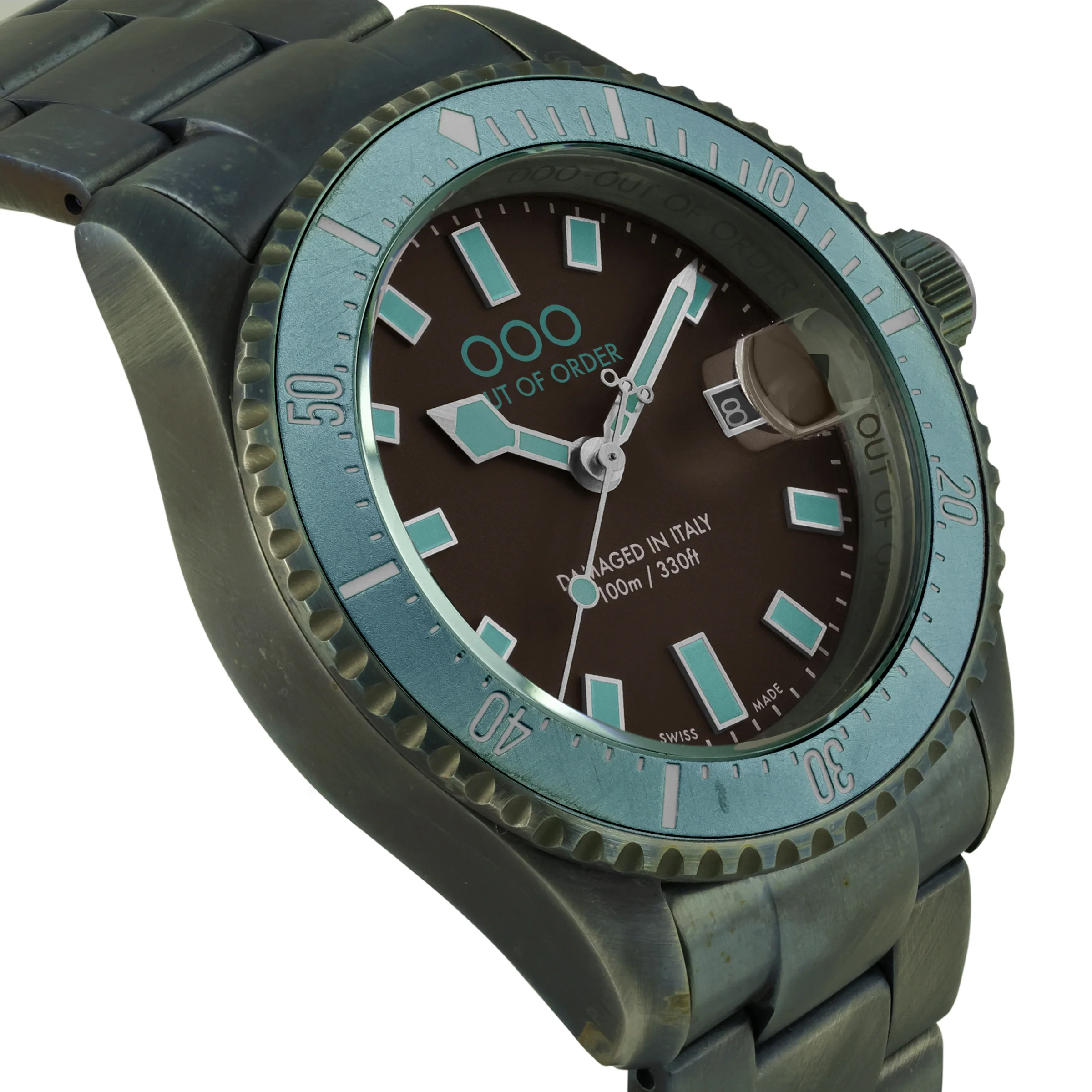 CASANOVA | TURQUOISE AND BROWN CASANOVA - ULTRA DISTRESSED - Image 4